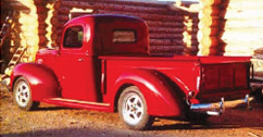 1940 Ford with S-10 chassis